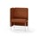 Adapt 90 medium ryg, sidepanel højre sh 65 cm