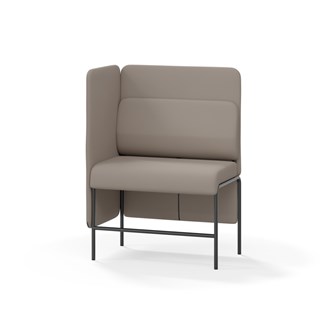 Adapt 90 medium ryg, sidepanel højre sh 65 cm