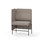 Adapt 90 medium ryg, sidepanel højre sh 65 cm