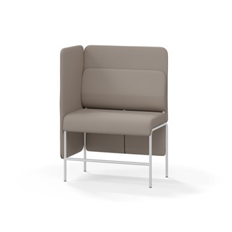 Adapt 90 medium ryg, sidepanel højre sh 65 cm