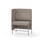 Adapt 90 medium ryg, sidepanel højre sh 65 cm