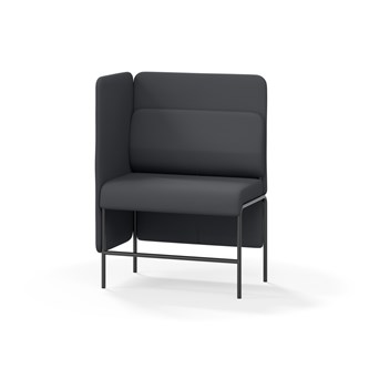 Adapt 90 medium ryg, sidepanel højre sh 65 cm