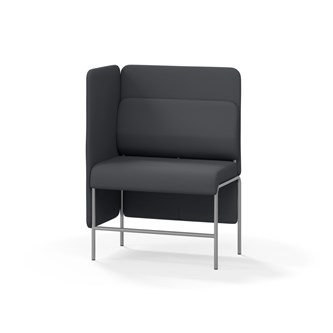 Adapt 90 medium ryg, sidepanel højre sh 65 cm
