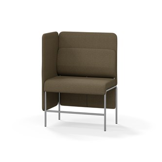 Adapt 90 medium ryg, sidepanel højre sh 65 cm