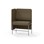 Adapt 90 medium ryg, sidepanel højre sh 65 cm