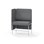 Adapt 90 medium ryg, sidepanel højre sh 65 cm