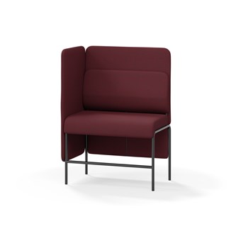 Adapt 90 medium ryg, sidepanel højre sh 65 cm