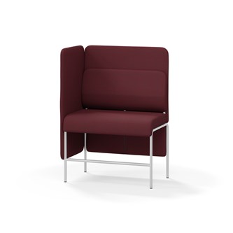 Adapt 90 medium ryg, sidepanel højre sh 65 cm