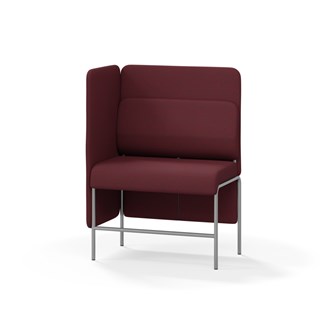 Adapt 90 medium ryg, sidepanel højre sh 65 cm