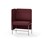 Adapt 90 medium ryg, sidepanel højre sh 65 cm