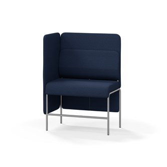 Adapt 90 medium ryg, sidepanel højre sh 65 cm