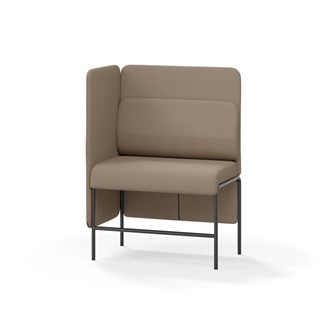 Adapt 90 medium ryg, sidepanel højre sh 65 cm