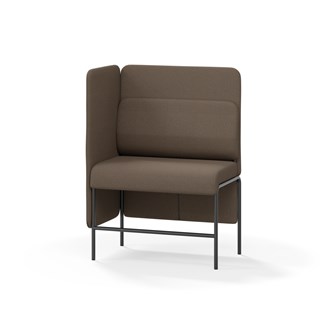 Adapt 90 medium ryg, sidepanel højre sh 65 cm