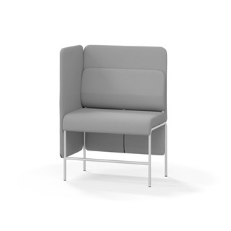 Adapt 90 medium ryg, sidepanel højre sh 65 cm