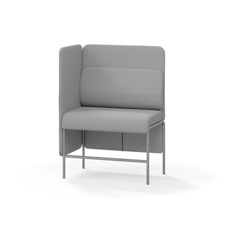 Adapt 90 medium ryg, sidepanel højre sh 65 cm