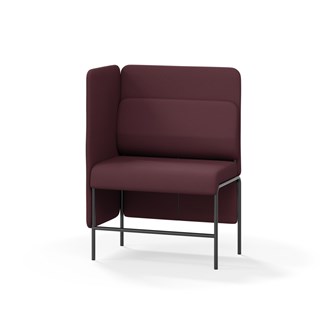 Adapt 90 medium ryg, sidepanel højre sh 65 cm