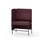 Adapt 90 medium ryg, sidepanel højre sh 65 cm