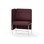 Adapt 90 medium ryg, sidepanel højre sh 65 cm