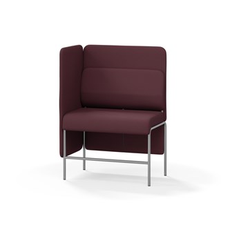 Adapt 90 medium ryg, sidepanel højre sh 65 cm