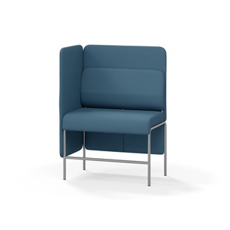 Adapt 90 medium ryg, sidepanel højre sh 65 cm