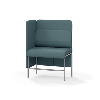 Adapt 90 medium ryg, sidepanel højre sh 65 cm
