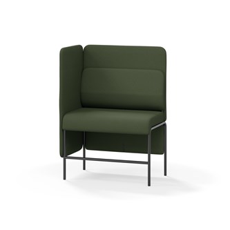 Adapt 90 medium ryg, sidepanel højre sh 65 cm