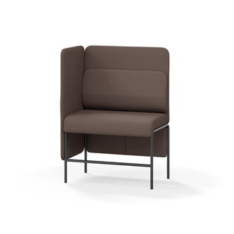 Adapt 90 medium ryg, sidepanel højre sh 65 cm