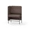 Adapt 90 medium ryg, sidepanel højre sh 65 cm