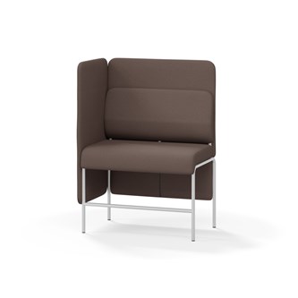 Adapt 90 medium ryg, sidepanel højre sh 65 cm