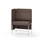 Adapt 90 medium ryg, sidepanel højre sh 65 cm