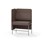 Adapt 90 medium ryg, sidepanel højre sh 65 cm