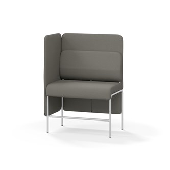 Adapt 90 medium ryg, sidepanel højre sh 65 cm