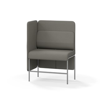 Adapt 90 medium ryg, sidepanel højre sh 65 cm