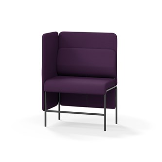 Adapt 90 medium ryg, sidepanel højre sh 65 cm