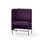 Adapt 90 medium ryg, sidepanel højre sh 65 cm