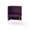 Adapt 90 medium ryg, sidepanel højre sh 65 cm