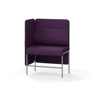 Adapt 90 medium ryg, sidepanel højre sh 65 cm