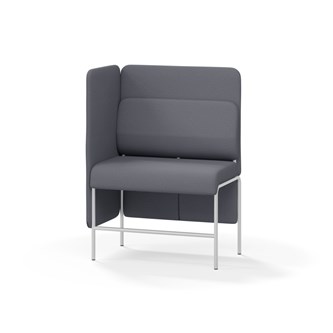Adapt 90 medium ryg, sidepanel højre sh 65 cm