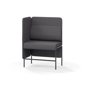 Adapt 90 medium ryg, sidepanel højre sh 65 cm