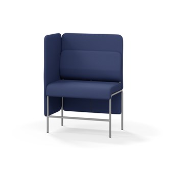 Adapt 90 medium ryg, sidepanel højre sh 65 cm