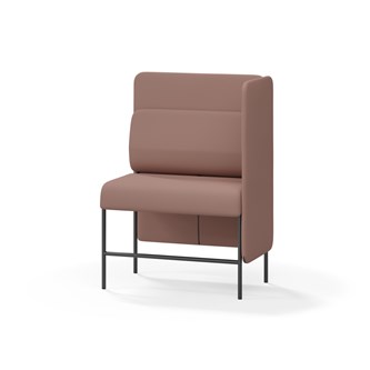 Adapt 90 medium ryg, sidepanel venstre sh 65 cm