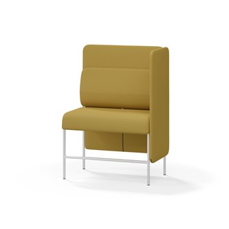 Adapt 90 medium ryg, sidepanel venstre sh 65 cm