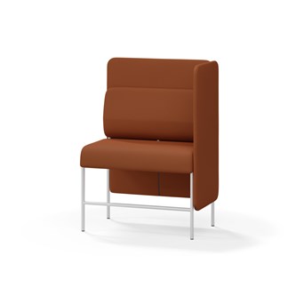 Adapt 90 medium ryg, sidepanel venstre sh 65 cm
