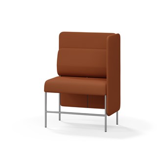 Adapt 90 medium ryg, sidepanel venstre sh 65 cm
