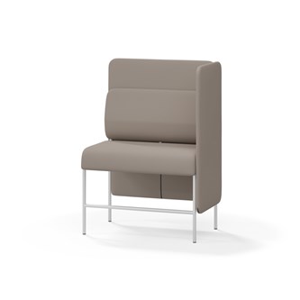 Adapt 90 medium ryg, sidepanel venstre sh 65 cm