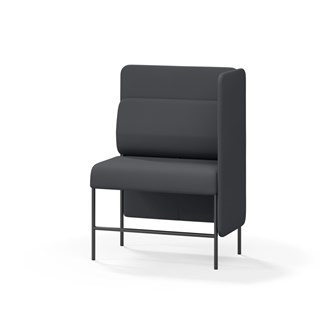 Adapt 90 medium ryg, sidepanel venstre sh 65 cm