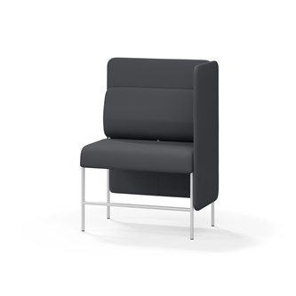 Adapt 90 medium ryg, sidepanel venstre sh 65 cm