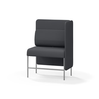 Adapt 90 medium ryg, sidepanel venstre sh 65 cm