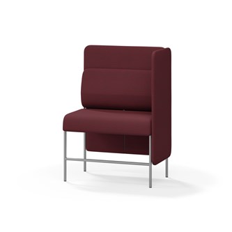 Adapt 90 medium ryg, sidepanel venstre sh 65 cm
