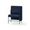 Adapt 90 medium ryg, sidepanel venstre sh 65 cm